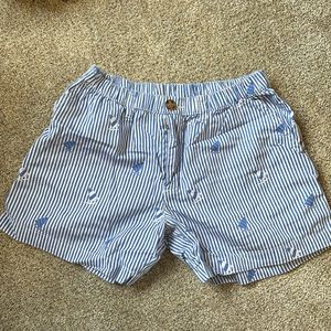 Chubbies 5.5 in inseam sailboat shorts